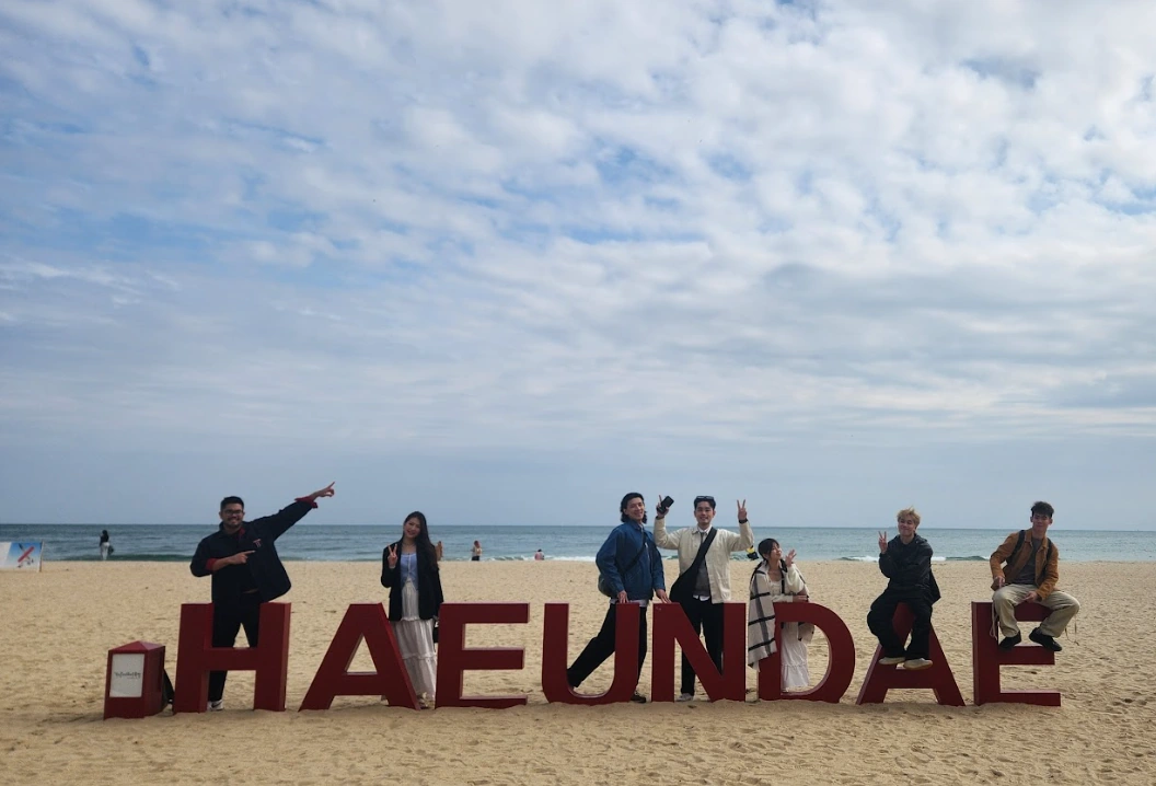 Malaysian influencers on a familiarization trip in Haeundae